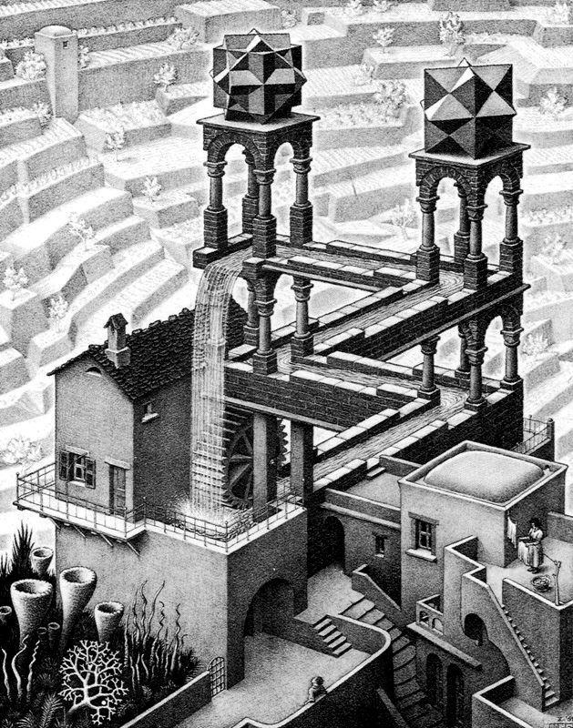 Grabado M C Escher