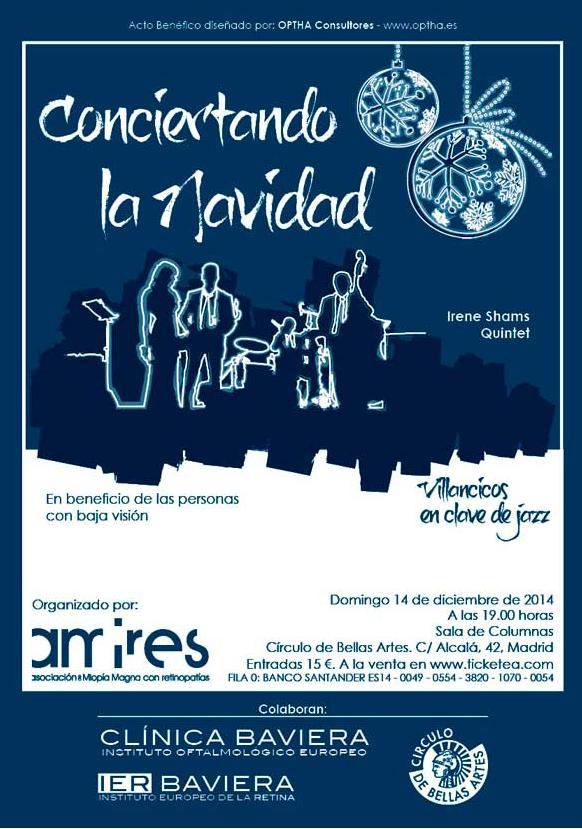 Cartel concierto de Navidad Amires